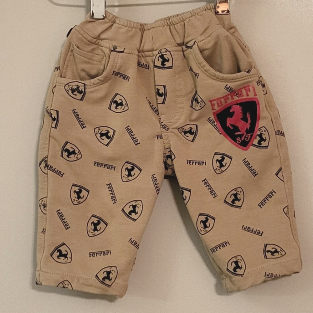 Ferrari tan shorts
